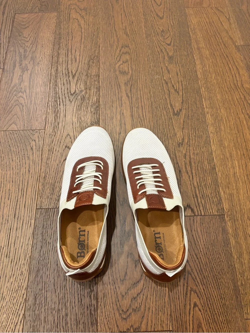 Børn Barrett Men's Sneakers in White Bourbon Knit Men’s Size 11